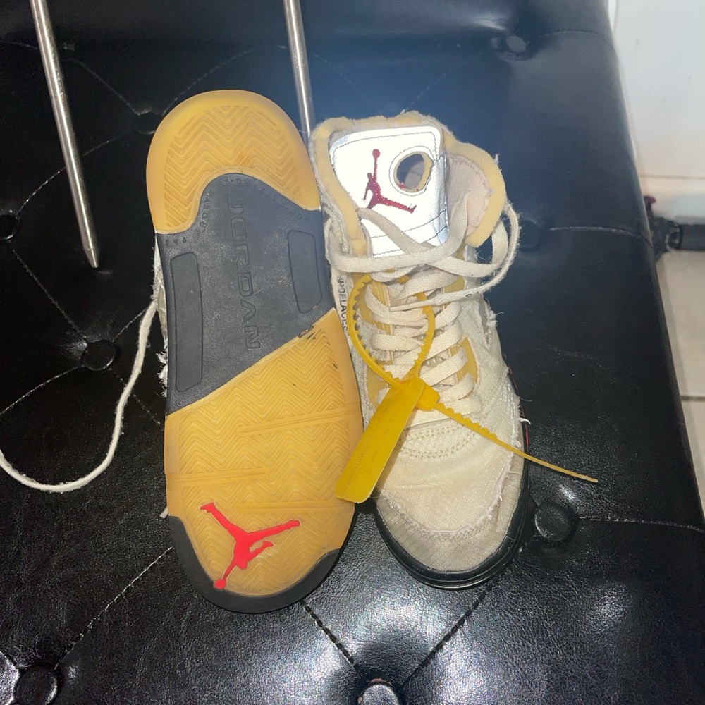 Off White x Air Jordan's 5 Retro